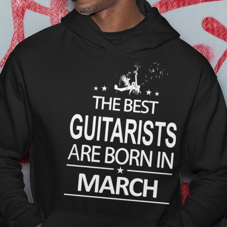 The Best Guitarists Are Born In March Hoodie Unique Gifts