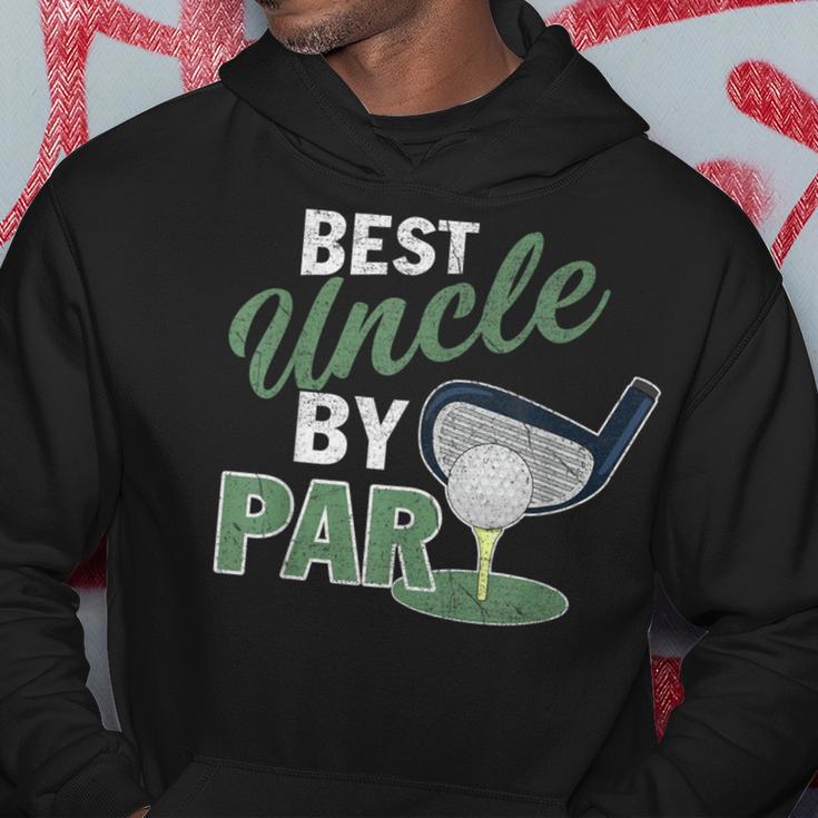 Best Uncle By Par Father's Day Golf Sports Hoodie Unique Gifts