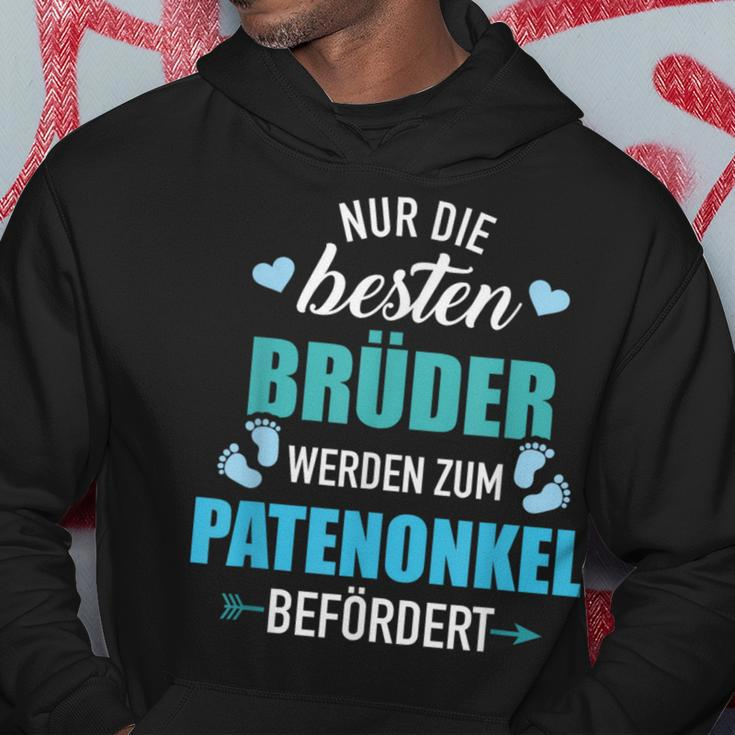 Besten Brüder Patenonkel Beförderben Schwangerschünen German Language Hoodie Lustige Geschenke