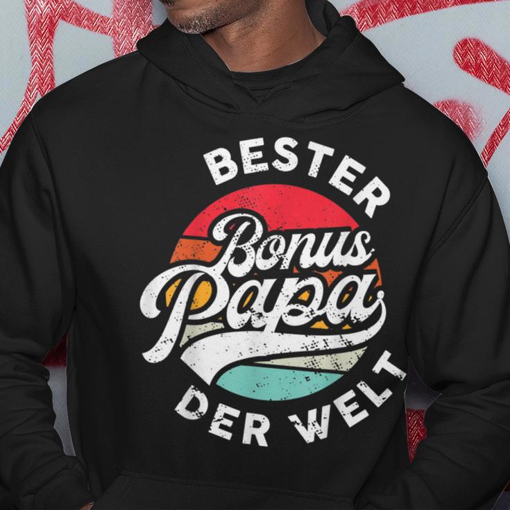 Bester Bonus Papa Der Weltintage Stepfather Father's Day Kapuzenpullover Lustige Geschenke