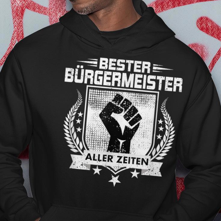 Bester Bürgermeister Aller Zeiten Kapuzenpullover Lustige Geschenke