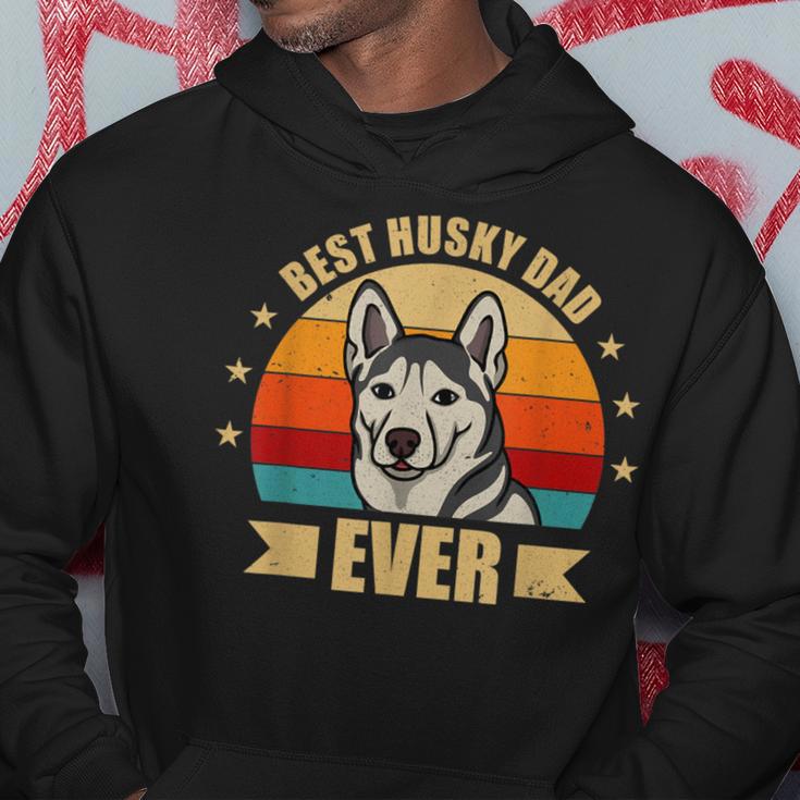 Bester Husky Dad Aller Zeiten Papa Husky Dog Lovers Kapuzenpullover Lustige Geschenke