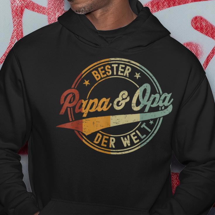 Bester Papa & Opa Der Welt Kapuzenpullover Lustige Geschenke