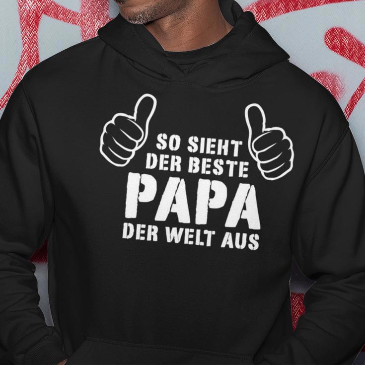 Bester Papa Der Welt Father's Day Ideas Dad Kapuzenpullover Lustige Geschenke