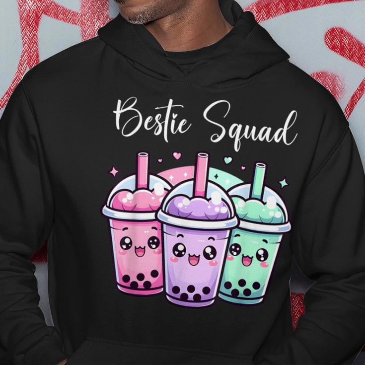 Bestie Squad Twin Day For Girls Bff Boba Tea Best Friend Hoodie Unique Gifts