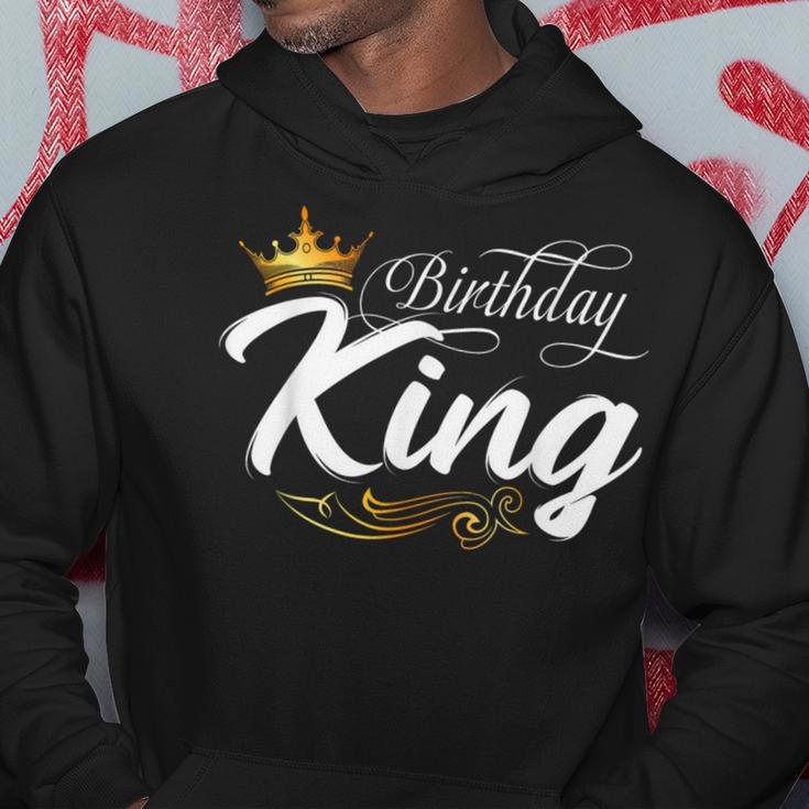 Birthday King Birthday Boys Birthday Fathers Day Men Hoodie Personalized Gifts