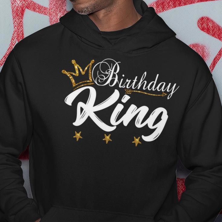 Birthday King Gold Crown For Boys And Men Hoodie Unique Gifts