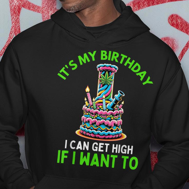 Birthday Marijuana Cannabis Weed 420 Stoner Humor Hoodie Unique Gifts