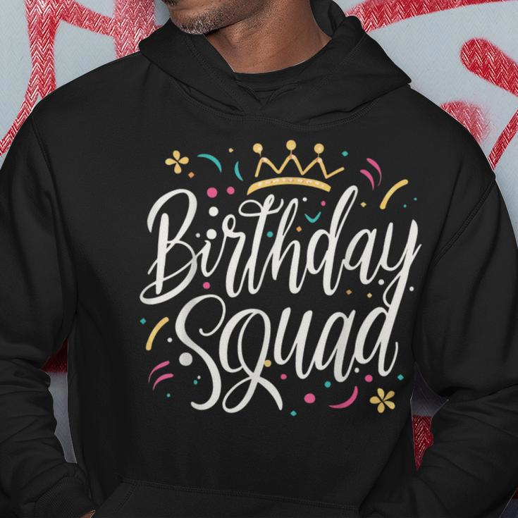 Birthday Squad Princess Tiara Hoodie Unique Gifts