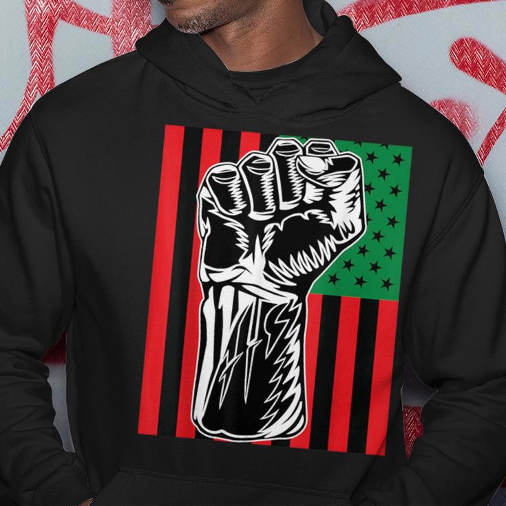 Black Power Flag Pan-African Liberation Marcus Garvey Hoodie Unique Gifts