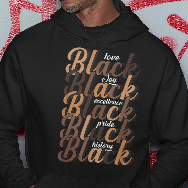 Black History Month African Love Joy Pride History Melanin Hoodie Unique Gifts