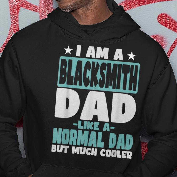 Blacksmith Dad Cooler Than Normal Hoodie Unique Gifts