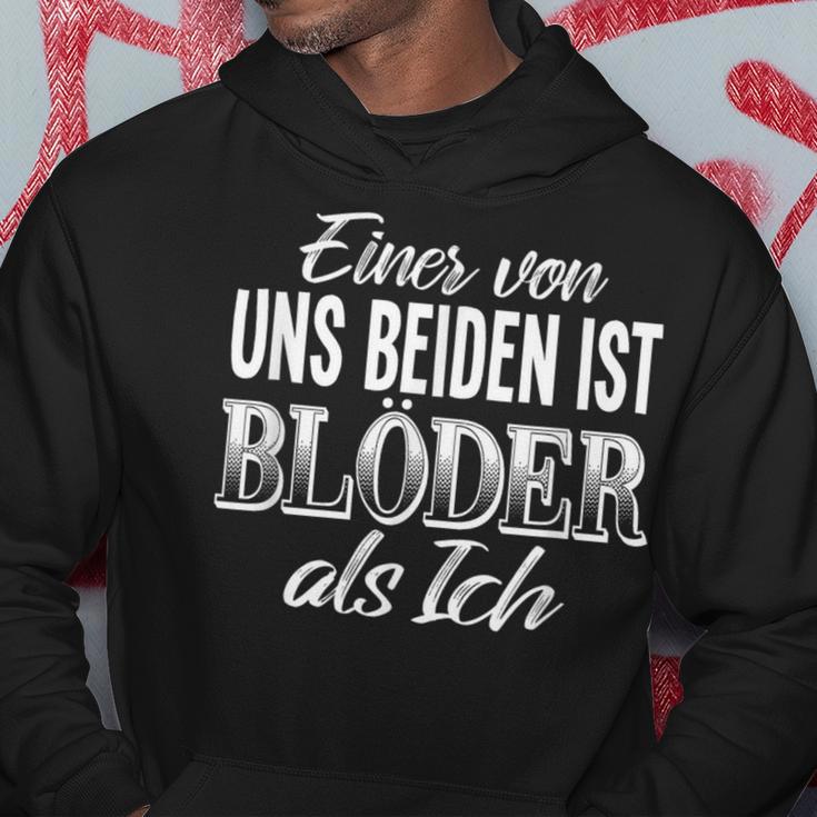 Blöder Als Ich Witz Dummheit Joke Saying Hoodie Lustige Geschenke