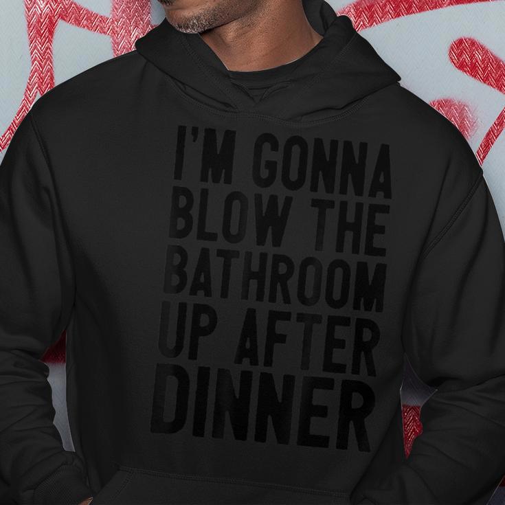 Blow The Bathroom Up Adult Humor Inappropriate Offensive Hoodie Unique Gifts