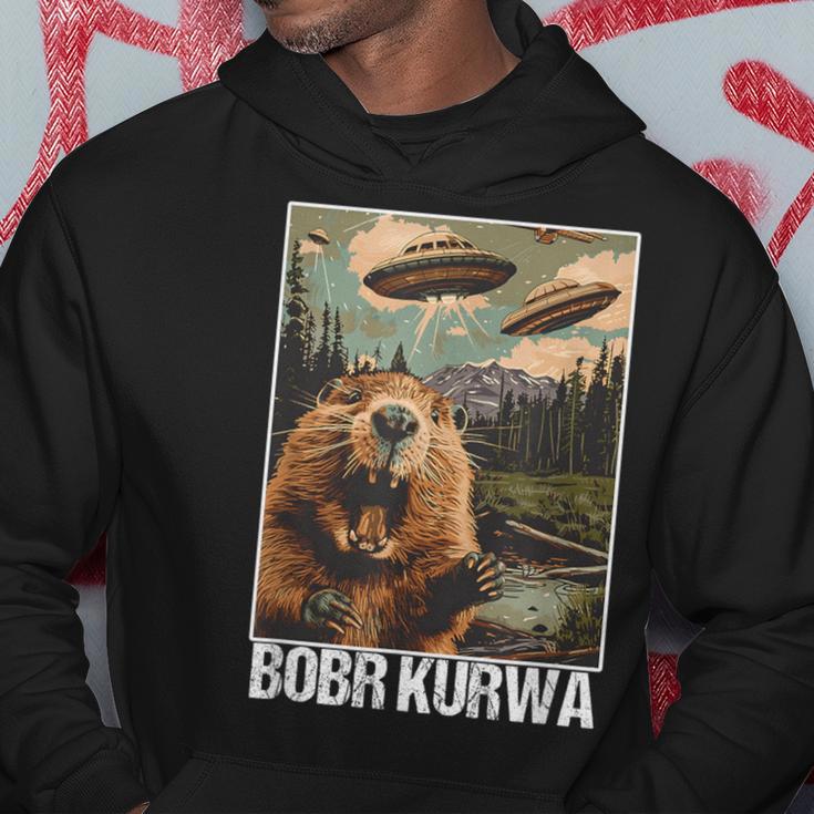 Bober Bóbr Kurwa Polen Meme Selfie Ufo Kapuzenpullover Lustige Geschenke