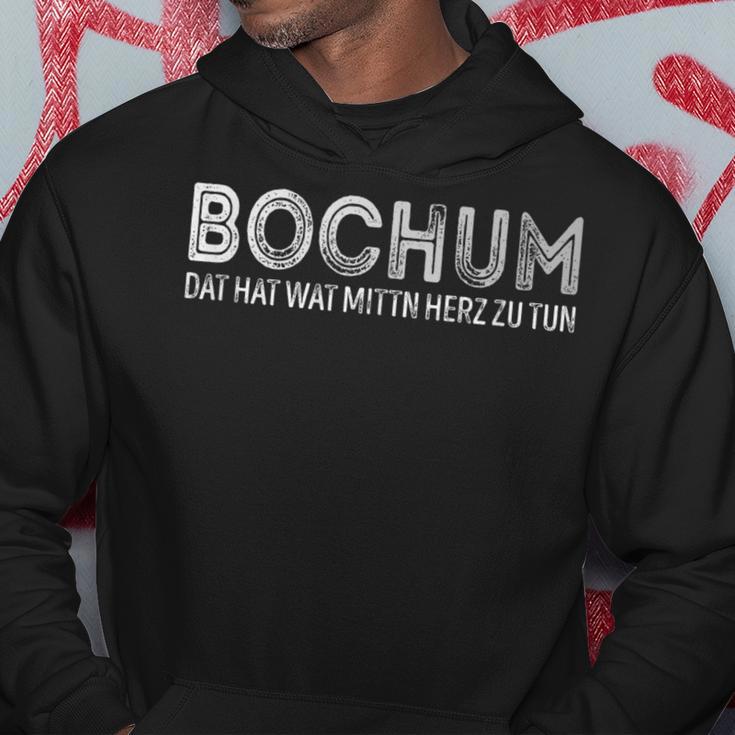 Bochum Dat Hat Wat Mittn Heart Zu Tun S Kapuzenpullover Lustige Geschenke