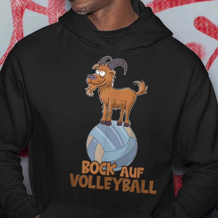 Bock On Volleyball Beach Volleyball Team Trainer Volleyball Hoodie Lustige Geschenke