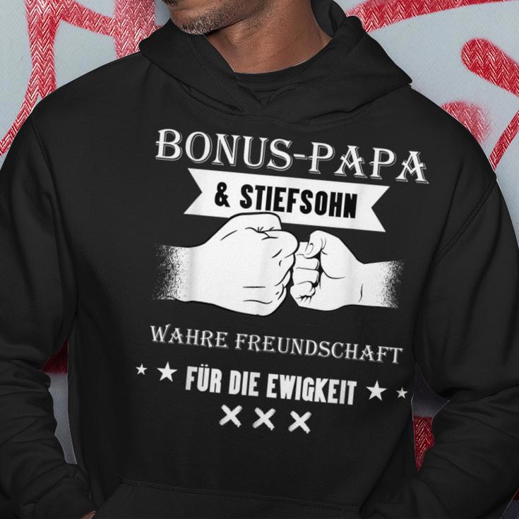 Bonus Papa Und Stepson True Friendship Für Die Eternity Kapuzenpullover Lustige Geschenke