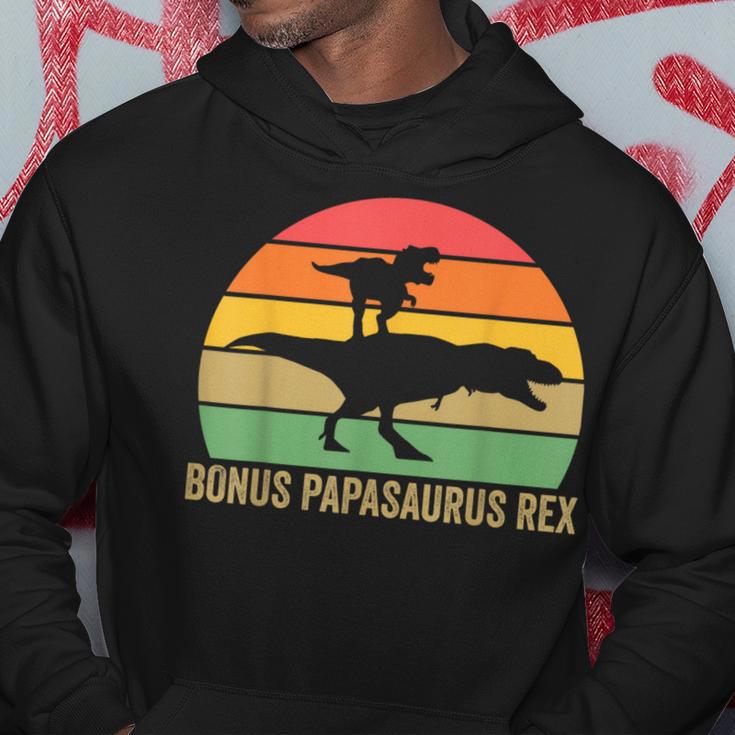 Bonus Papasaurus Rex Bonus Papa Kapuzenpullover Lustige Geschenke