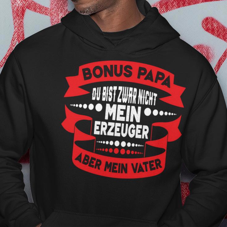 Bonuspapa Step Dad Bonus Dad Kapuzenpullover Lustige Geschenke