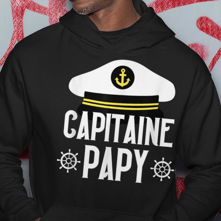 Boot Geschenk Humor Kapitän Opa Segelboot Papa Papi Meer Kapuzenpullover Lustige Geschenke