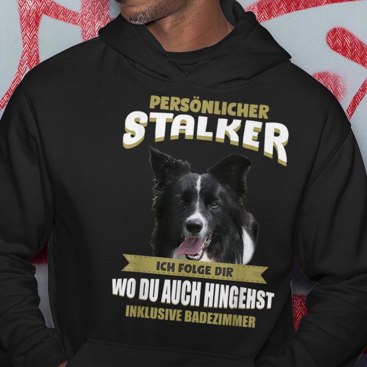 Border Collie With Border Collie Dog Motif Hoodie Lustige Geschenke