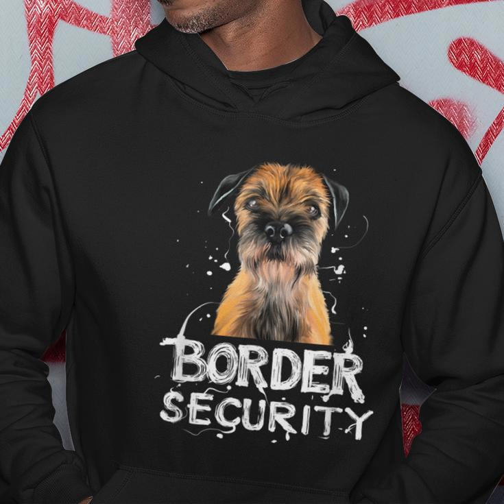 Border Security Border Terrier Dog Quote Vintage Hoodie Unique Gifts