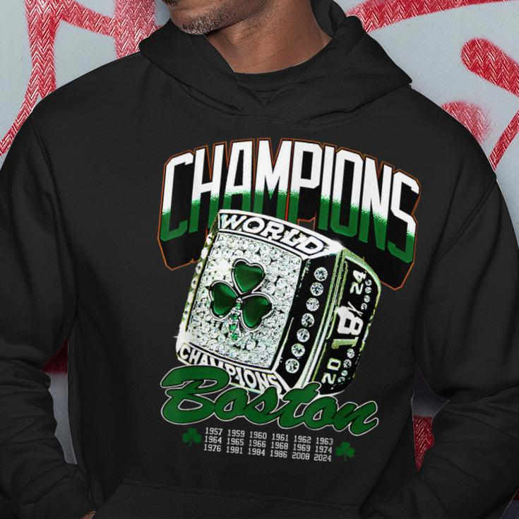 Boston World Champions Ring 2024 Hoodie Unique Gifts