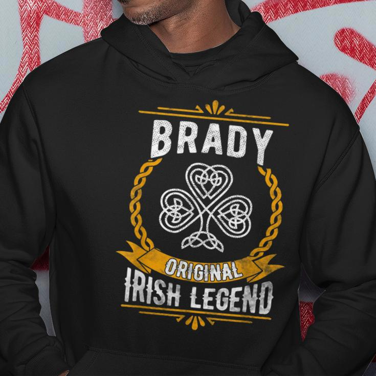 Brady Irish Name Vintage Ireland Family Surname Hoodie Funny Gifts