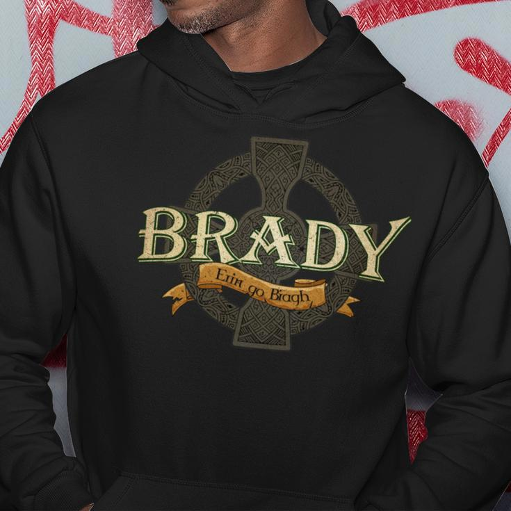 Brady Irish Surname Brady Irish Family Name Celtic Cross Hoodie Funny Gifts