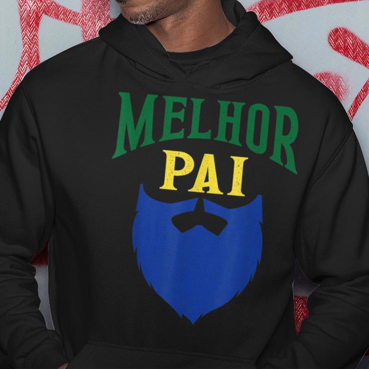 Brasilianisches Brasilien-Papa Dia Dos Pais Pai Kapuzenpullover Lustige Geschenke