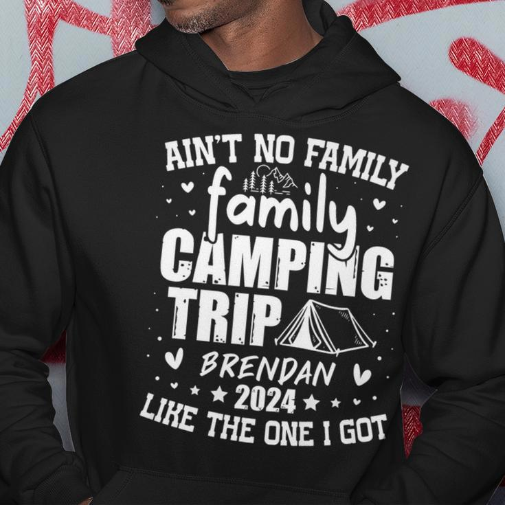 Brendan Family Name Reunion Camping Trip 2024 Matching Hoodie Funny Gifts