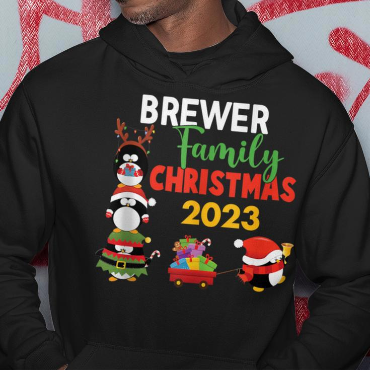 Brewer Family Name Brewer Family Christmas Hoodie Funny Gifts