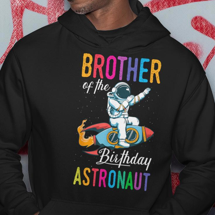 Brother Of The Birthday Astronaut Space Bday Party Hoodie Unique Gifts