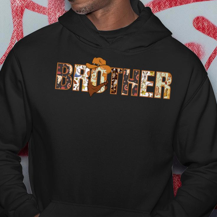 Brother Of The Birthday Boy Western Rodeo Family Matching Hoodie Unique Gifts