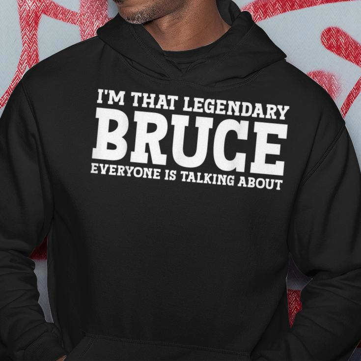 Bruce Surname Team Family Last Name Bruce Hoodie Funny Gifts