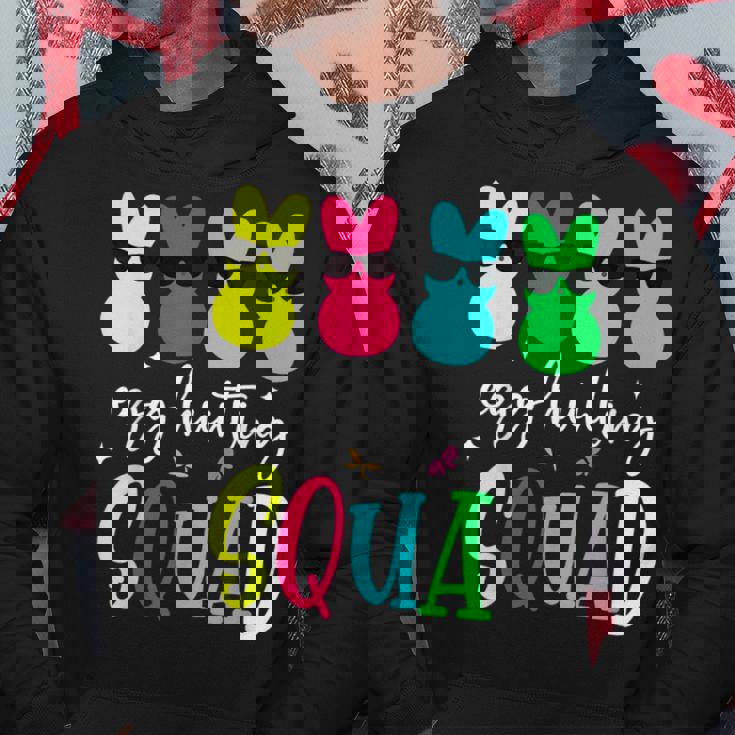Bunny Egg Hunting Squad Easter Family Cousin Group Matching Hoodie Personalized Gifts