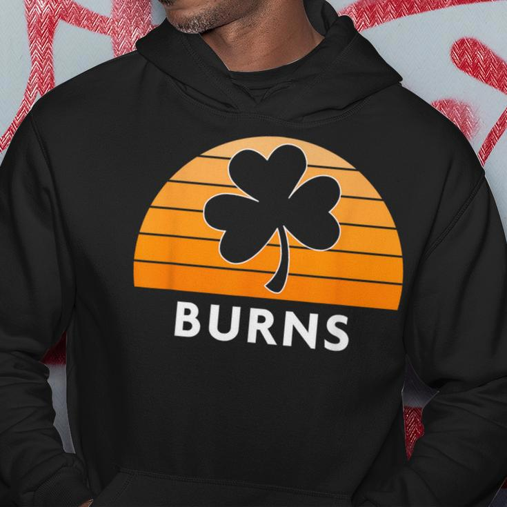 Burns Irish Family Name Hoodie Funny Gifts