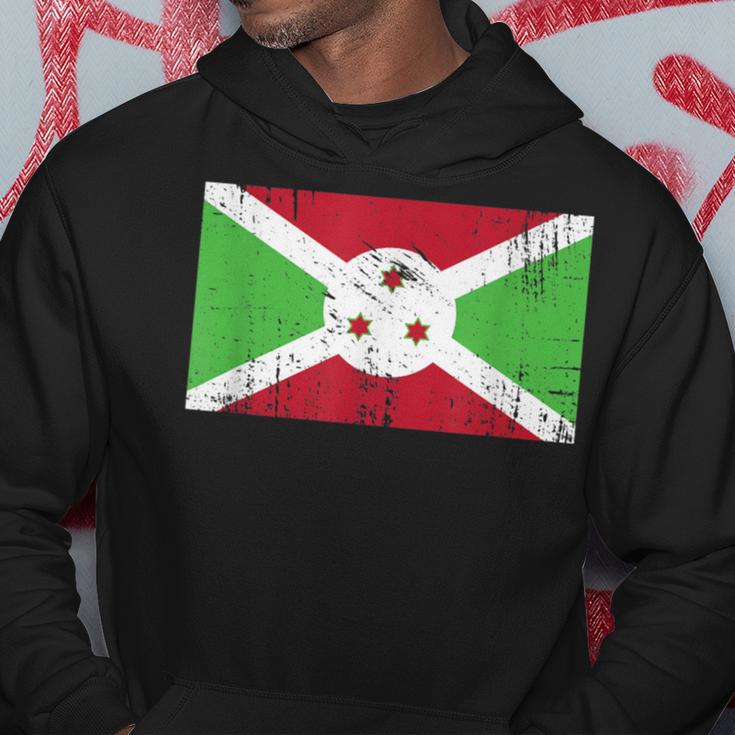 Burundi Flagge-Fahne Geschenk Fußball-Fan Sport Kapuzenpullover Lustige Geschenke