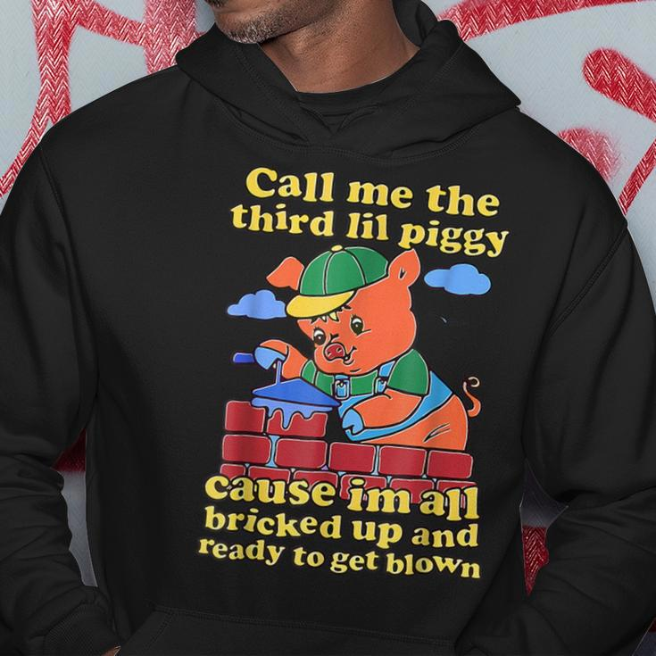 Call Me The Third Lil Piggy Hoodie Funny Gifts
