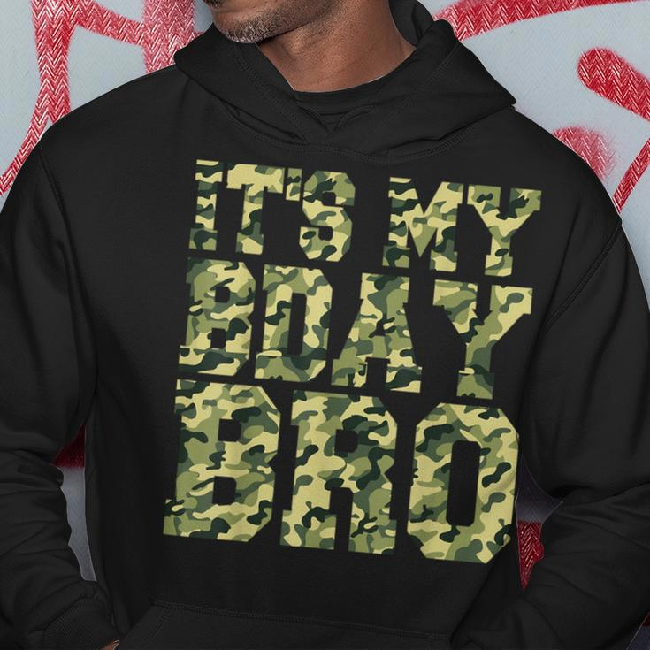 Camouflage Birthday Military Soldier Bday Celebration Hoodie Unique Gifts