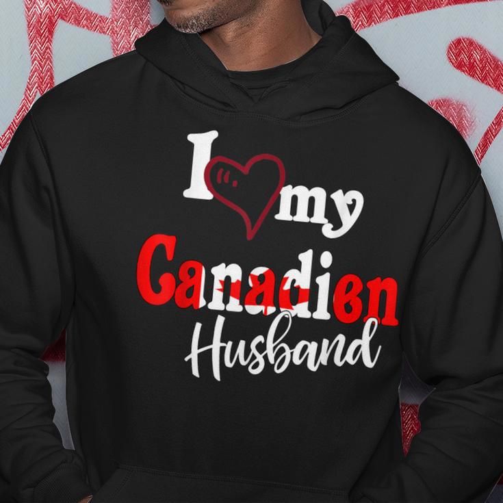 Canada I Love My Canadien Husband Couple Matching Hoodie Unique Gifts