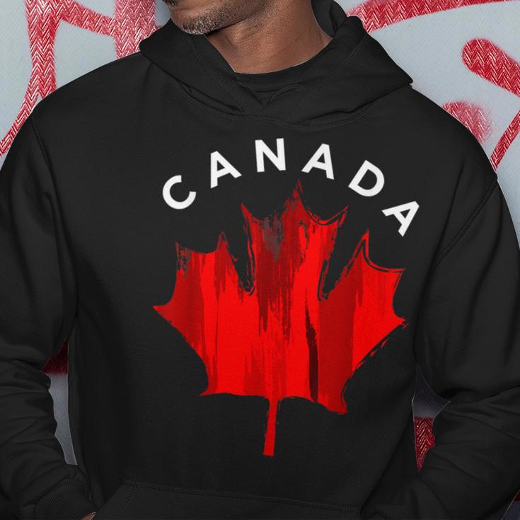 Canadian Idea Maple Leaf Canada Hoodie Unique Gifts