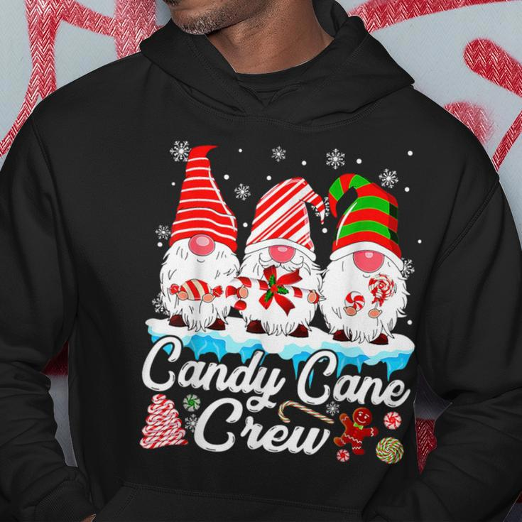 Candy Cane Crew Christmas Gnomes Family Matching Hoodie Personalized Gifts