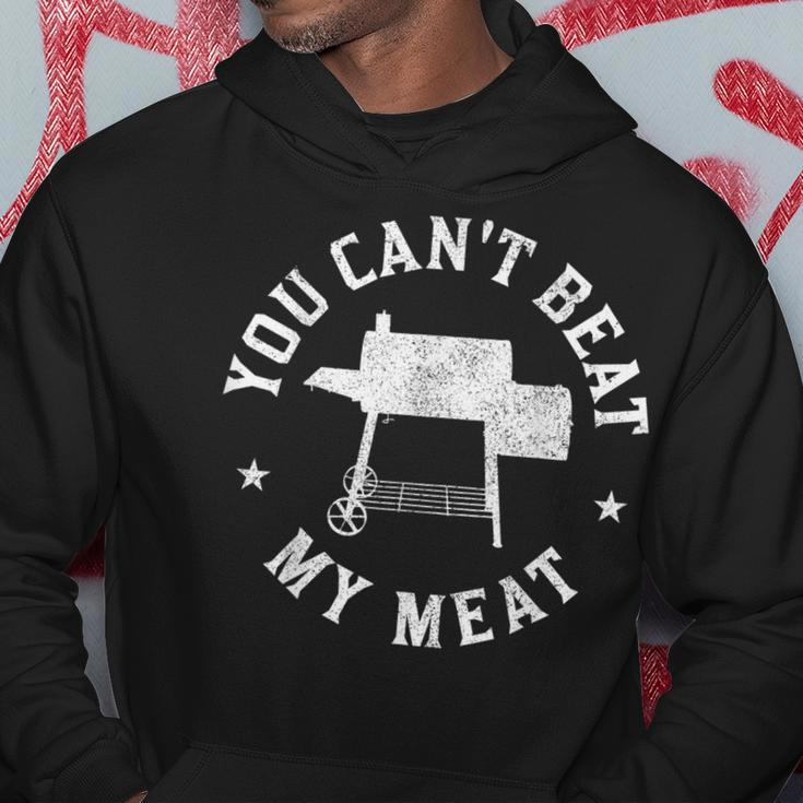 You Can't Beat My Meat Bbq Grilling Chef Grill Hoodie Personalized Gifts