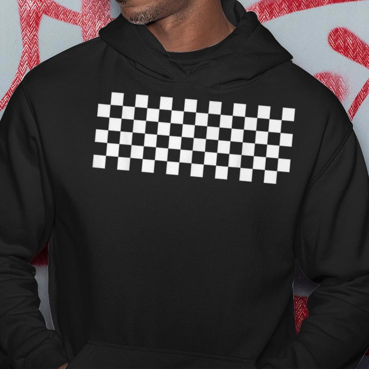 Car Racing Checkered Finish Line Flag Automobile Motor Race Hoodie Unique Gifts