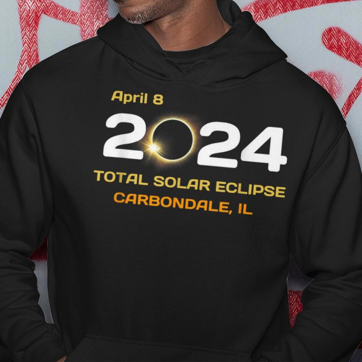 Carbondale Illinois April 8 2024 Solar Eclipse Il Hoodie Unique Gifts