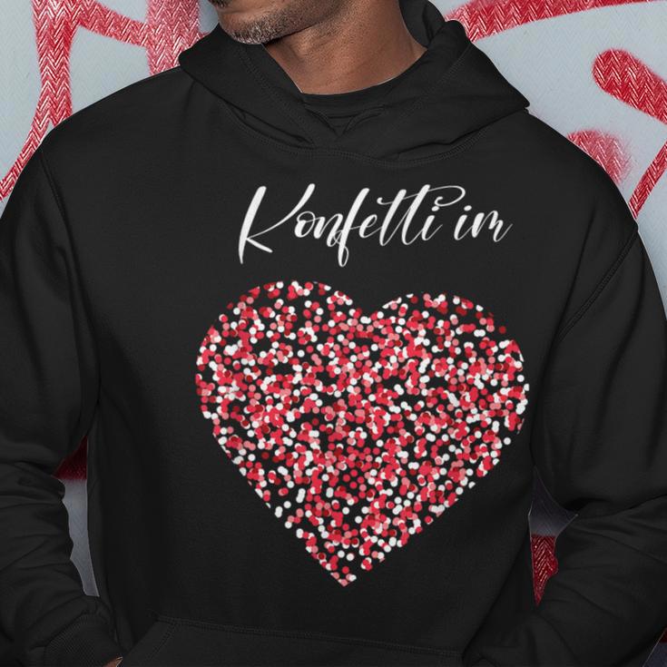 Carnival Costume Confetti Heart Hoodie Lustige Geschenke