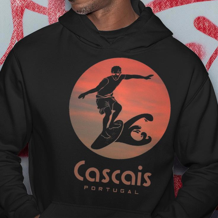 Cascais Portugal Windsurfing Surfing Surfers Hoodie Unique Gifts