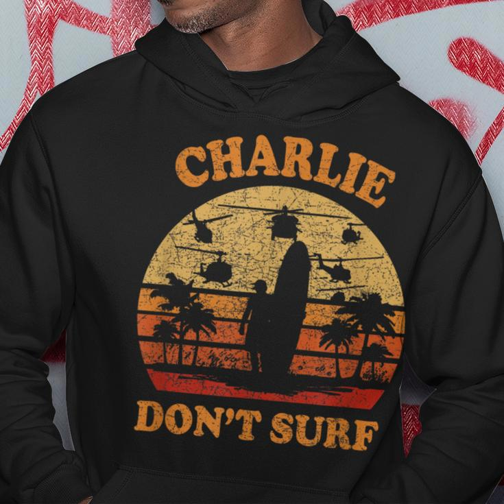 Charlie Surft Nicht Im Military Vietnam War Hoodie Lustige Geschenke